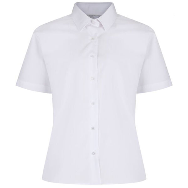 Short Sleeve Polycotton blouse - Twin Pack - junior Thumbnail